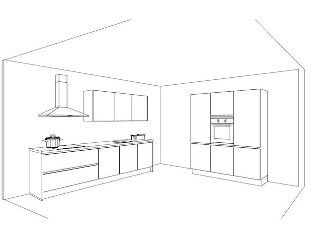 Nobilia touch schiefergrijs mat parallel keuken - afbeelding 19 van  21