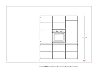 Nobilia touch schiefergrijs mat parallel keuken - afbeelding 21 van  21