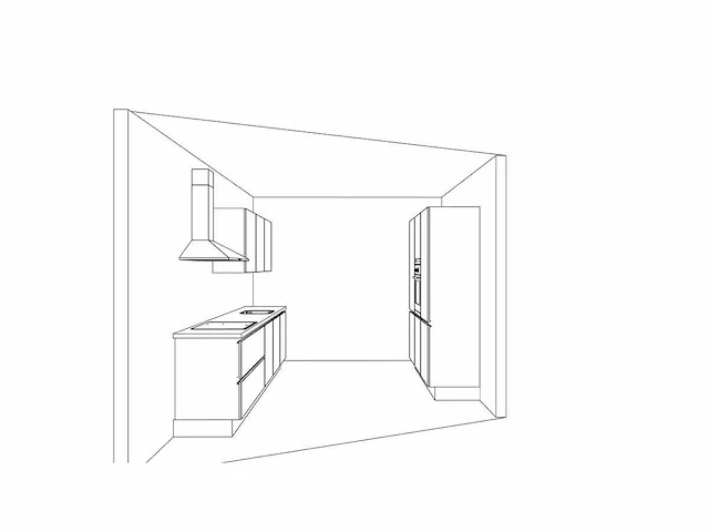 Nobilia touch supermat zwart parallel keuken - afbeelding 10 van  27