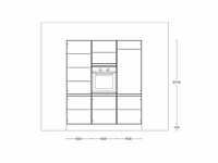 Nobilia touch supermat zwart parallel keuken - afbeelding 14 van  27