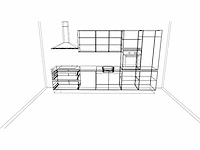 Nobilia touch zwart mat lak recht keuken - afbeelding 6 van  15