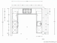 Nobilia u-vorm keuken met apparatenwand structura - afbeelding 30 van  39