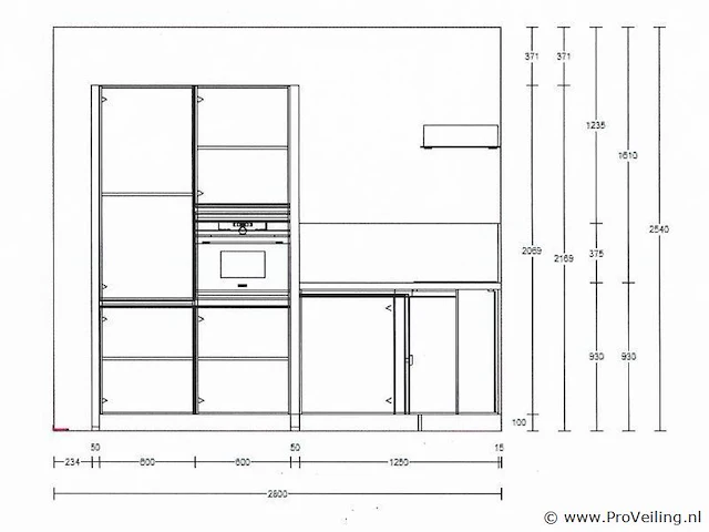 Nobilia u-vorm keuken met apparatenwand structura - afbeelding 31 van  39