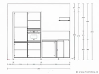 Nobilia u-vorm keuken met apparatenwand structura - afbeelding 31 van  39