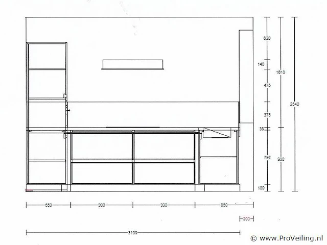 Nobilia u-vorm keuken met apparatenwand structura - afbeelding 32 van  39