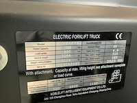 Noblelift - 2024 - q16-series - 1.6t vorkheftruck verstelbare lepels 4.8m - afbeelding 7 van  43