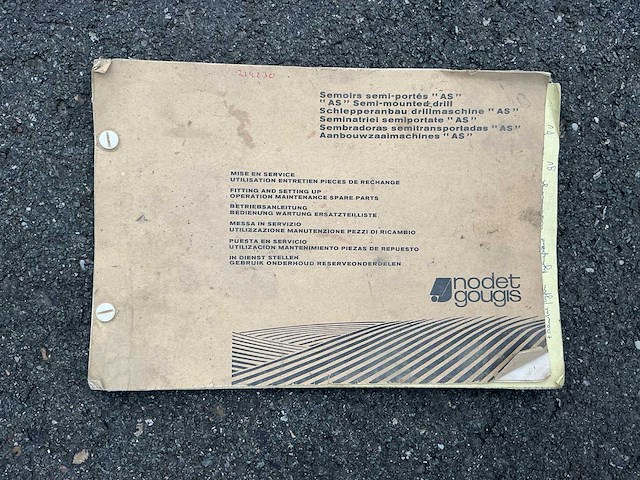 Nodet gougis zaaimachine - afbeelding 16 van  23