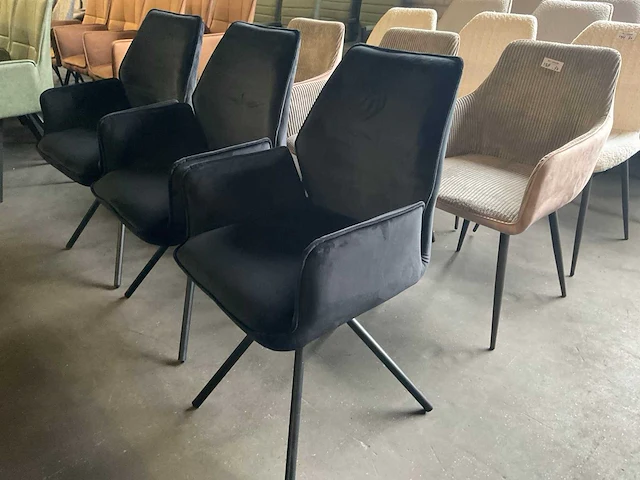 Noir eetkamerstoel (3x) - afbeelding 3 van  14