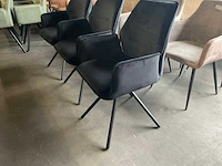 Noir eetkamerstoel (3x) - afbeelding 4 van  14