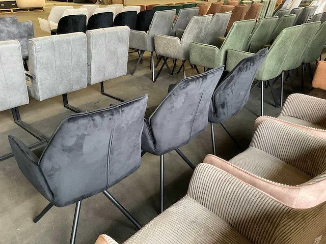 Noir eetkamerstoel (3x) - afbeelding 5 van  14