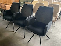 Noir eetkamerstoel (3x) - afbeelding 10 van  14