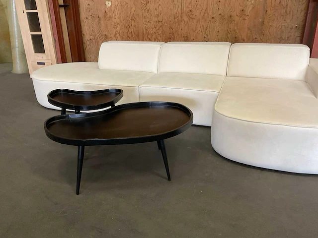 Noire salontafel set van 2 - afbeelding 2 van  9