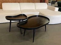 Noire salontafel set van 2 - afbeelding 3 van  9