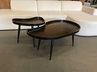 Noire salontafel set van 2 - afbeelding 4 van  9