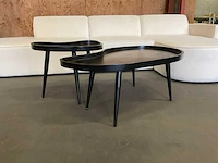 Noire salontafel set van 2 - afbeelding 5 van  9