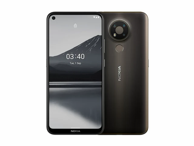 Nokia 3.4 smartphone 64 gb 6.39 inch single-sim android 10 grijs - afbeelding 1 van  6
