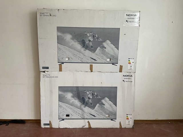 Nokia 65 inch televisie (2x) - afbeelding 1 van  12
