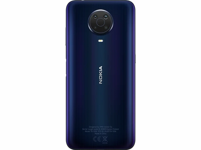 Nokia g20 smartphone 6.5 full hd+ display 64gb geheugen dual sim 4g 48mp camera dusk - afbeelding 3 van  4
