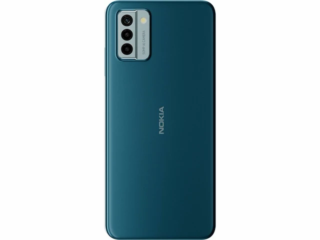 Nokia g22 6.52 hd+ smartphone met dual sim 4gb/128gb opslag blauw - afbeelding 3 van  4