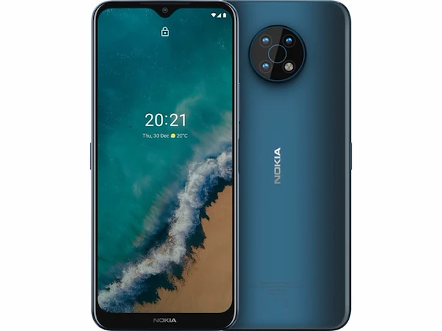 Nokia g50 smartphone (6.82") dual sim android 11 5g 128 gb blauw - afbeelding 2 van  6