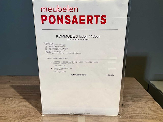 Nolte alegro 2 basic commode - afbeelding 8 van  9