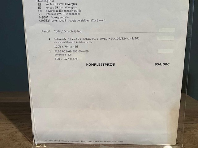 Nolte alegro 2 basic commode - afbeelding 9 van  9