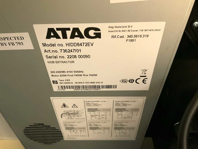 Nolte / atag gl-temuco-73h / puebte-571 rechte keukenopstelling - afbeelding 5 van  46