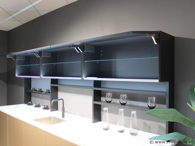 Nolte eilandkeuken met spoelwand en apparatenwand matrix 150 neo pure - afbeelding 24 van  57