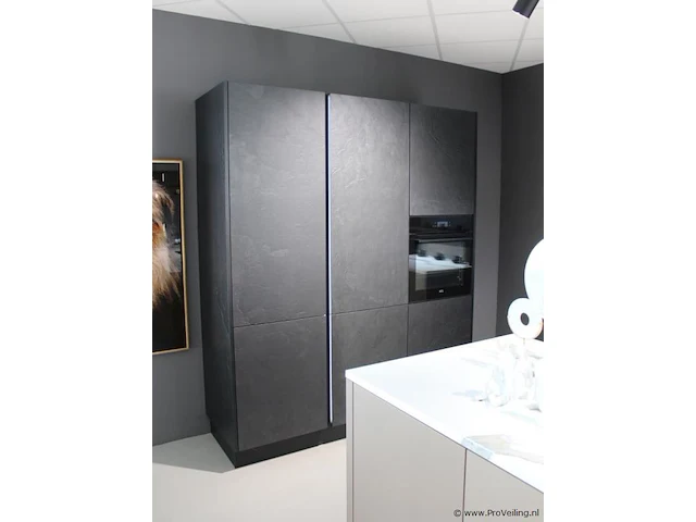 Nolte eilandkeuken met spoelwand en apparatenwand matrix 150 neo pure - afbeelding 34 van  57