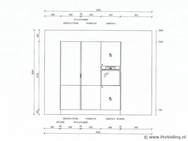 Nolte eilandkeuken met spoelwand en apparatenwand matrix 150 neo pure - afbeelding 50 van  57