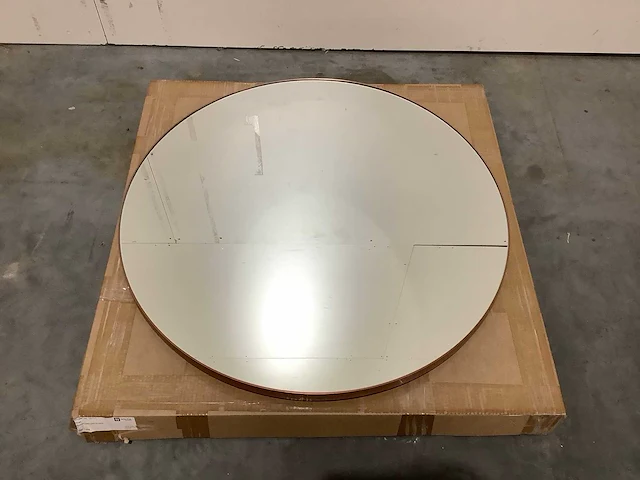 Noltia ronde badkamer spiegel 80x80cm - afbeelding 1 van  5