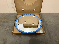 Noltia ronde badkamer spiegel 80x80cm - afbeelding 2 van  5