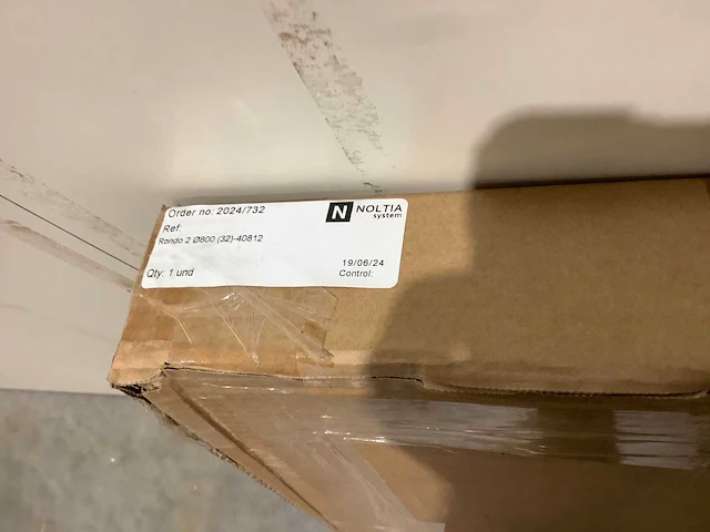 Noltia ronde badkamer spiegel 80x80cm - afbeelding 4 van  5