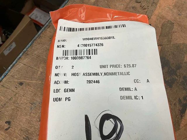 Nonmetalic hose assembly (10x) - afbeelding 3 van  3