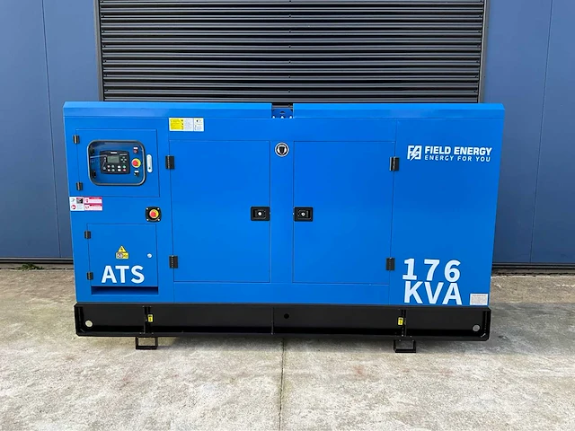 Noodstroom aggregaat / generator 176 kva / 6 cilinder dieselmotor - afbeelding 1 van  18
