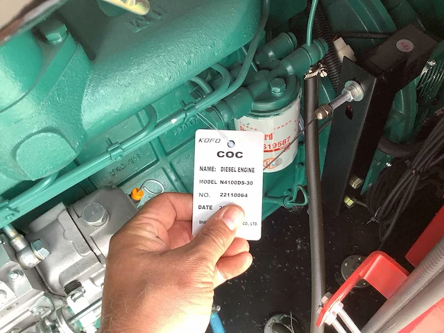 Noodstroom aggregaat / generator diesel 20 kva - afbeelding 5 van  17