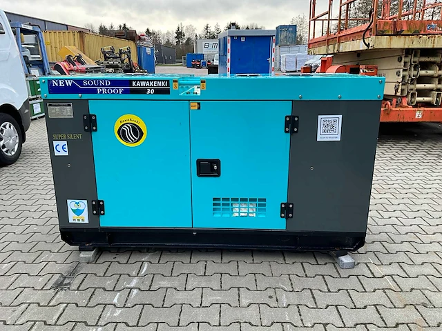 Noodstroom aggregaat / generator diesel 30 kva - afbeelding 9 van  14