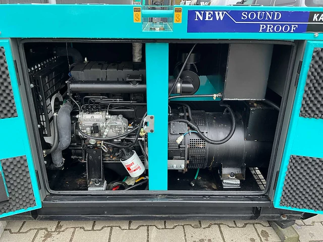 Noodstroom aggregaat / generator diesel 30 kva - afbeelding 11 van  14