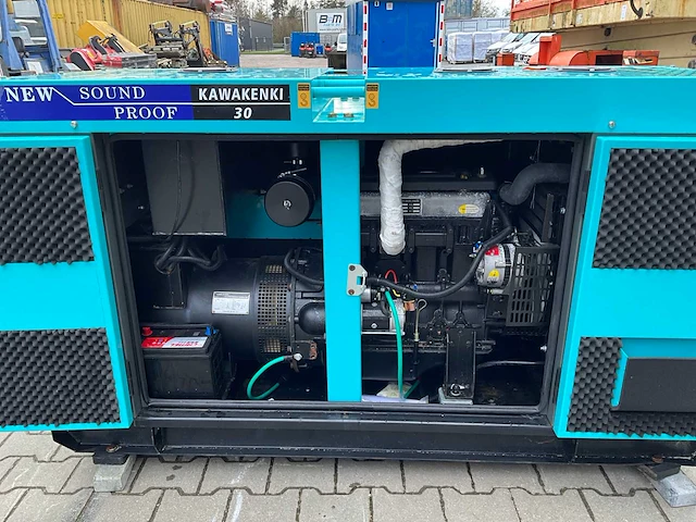 Noodstroom aggregaat / generator diesel 30 kva - afbeelding 14 van  14