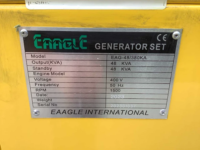 Noodstroom aggregaat / generator diesel 48 kva - afbeelding 4 van  15