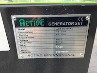 Noodstroom aggregaat / generator diesel 48 kva - afbeelding 6 van  15