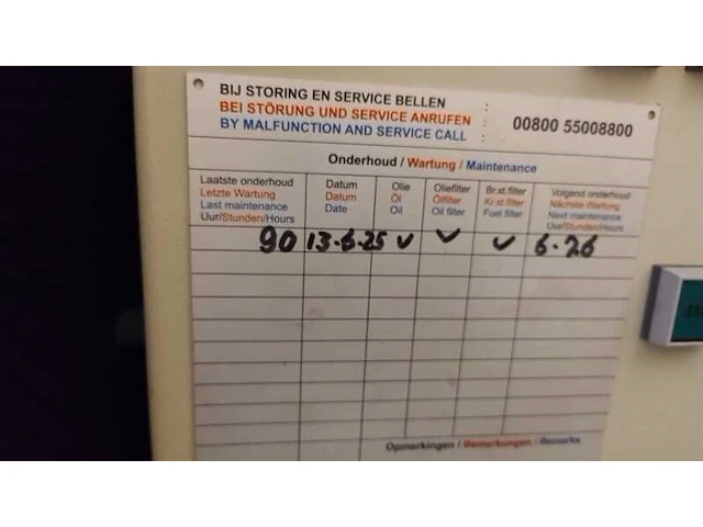 Noodstroomaggregaat 150 kva bredenoord, urenstand 90h. - afbeelding 15 van  37