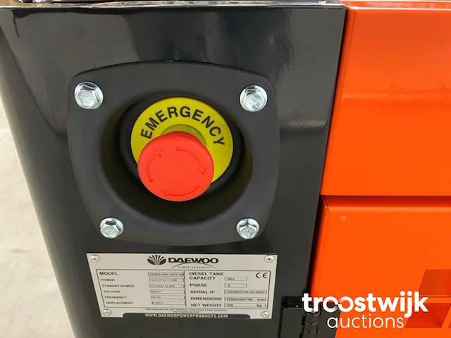 Noodstroomaggregaat - afbeelding 15 van  20