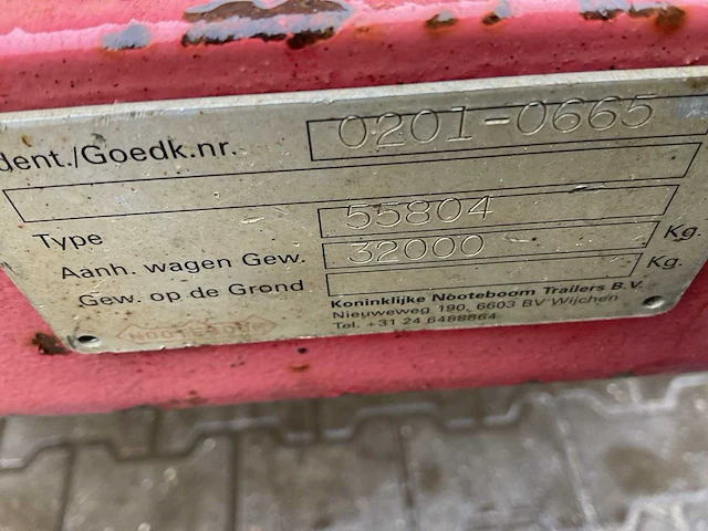 Nooteboom aad-40-22 oplegger - afbeelding 22 van  52