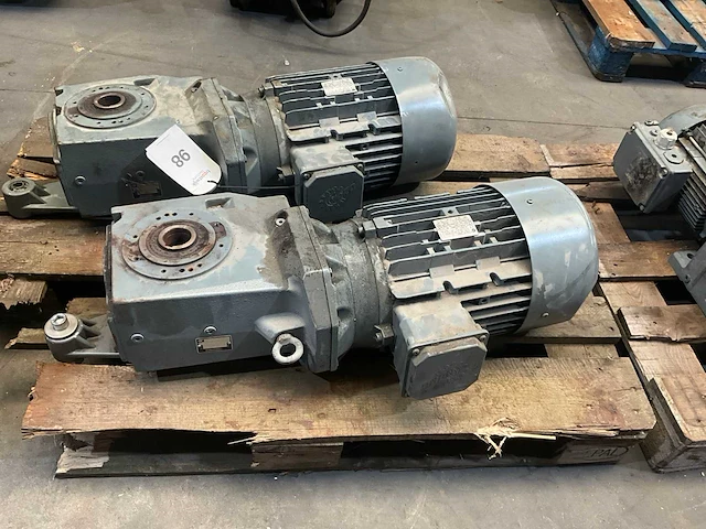 Nord sk 132m/4 elektromotor (2x) - afbeelding 3 van  5