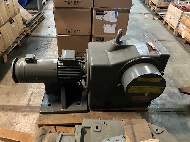 Nord sk9086azs / hk-132m/6 reductormotor - afbeelding 3 van  7