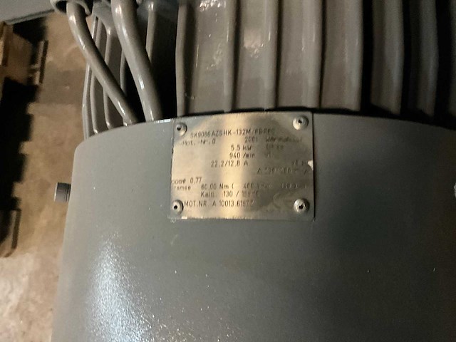 Nord sk9086azs / hk-132m/6 reductormotor - afbeelding 7 van  7