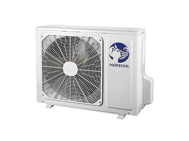 Nordis airconditioning - 2.6 kw binnen & buitenunit + wifi & remote nordis, ndi-a09tc1 & ndo-a09tc2, wit - afbeelding 2 van  5