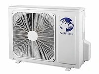 Nordis airconditioning - 2.6 kw binnen & buitenunit + wifi & remote nordis, ndi-a09tc1 & ndo-a09tc2, wit - afbeelding 2 van  5