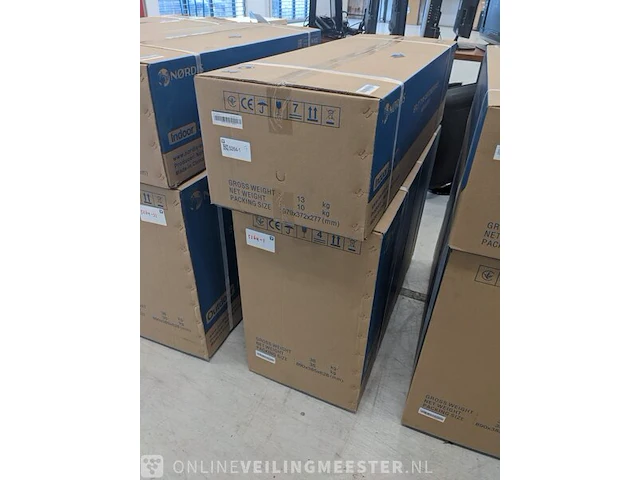 Nordis airconditioning - 5.1 kw binnen & buitenunit + wifi & remote nordis, ndia18tc1 & a18tc1, wit - afbeelding 4 van  4